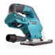 Лобзик акумуляторний Makita JV103DZ (23 мм, 800-3000 хв-1, CXT, BL, без акумуляторів та зарядного пристрою) - зображення 4
