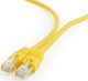 Patchcord Cablexpert CAT6 UTP 2 m Żółty (PP6U-2M/Y) - obraz 2