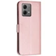 Чохол-книжка з застібкою UniCase Jet Cover для Motorola Moto G84 - Rose Gold - зображення 5