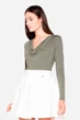 Body damskie Venaton VT019 L Oliwkowo-zielone (5902670302246) - obraz 1