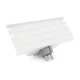 Розетка двойник с заземлением HHT609W, USB+Type-C, 4А, зашита от перегрузки, подставка под телефон, White - изображение 3