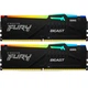 Модуль пам'яті для комп'ютера DDR5 16GB (2x8GB) 5600 MHz FURY Beast RGB Kingston Fury (ex.HyperX) (K - изображение 1