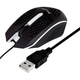 Миша дротова Jeqang JM-600 1600DPI USB 1.2M для ПК/ноутбука Led підсвічування геймерська Чорний - изображение 4
