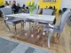 Стол обеденный PRINCE CERAMIC 150*90 белый CALACATTA/хром PRINCEBCH150 Signal - изображение 7