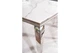 Стіл обідній PRINCE CERAMIC 180*90 білий CALACATTA/хром PRINCECBCH180 Signal - зображення 6