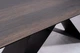 Стол обеденный раскладной WESTIN CERAMIC 160(240)*90 коричневый эффект дерева/черный мат WESTINBRC160 Signal - изображение 6