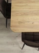 Стіл обідній розкладний TREND DC MAX 160(210)x90 Дуб крафт золотий / Чорний Intarsio - зображення 9