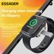 Беспроводное зарядное устройство ESSAGER Yibay Smart Watch Wirless Charger with USB A port White (EWXA-YB02-Z) - изображение 3
