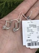 Серьги серебряные с золотом и цирконием 0448.10с - изображение 2