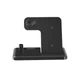 Безпровідний зарядний пристрій ESSAGER Jiecheng 4 in1 PD15W Foldable Desktop Wireless Charger Black (EWXZM-JC01-Z) - зображення 3