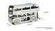 Механический металлический конструктор Time for Machine автобус Cute double-decker - изображение 4