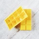 Форма для льда ICE CUBE 5 cm Olin & Olin 8 кубиков желтая с крышкой - изображение 4