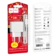 Сетевое зарядное устройство Hoco CS11A USB белое + кабель USB to Lightning - изображение 4