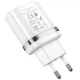 Сетевое зарядное устройство Hoco N1 USB белое - изображение 3