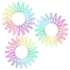 Гумка для волосся InvisiBobble Sprunchie Kids Magic Rainbow 3 шт - зображення 1