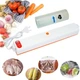 Комплект: машинка для запаювання пакетів "FreshpackPro G-88 Біло-жовтогаряча" та вакуумні пакети 20*500 см (VS7124TOP2) - изображение 2