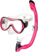 Набор маска и трубка Aqua Speed Alize + Samos 60311 (617-03) Детский OSFM Розовые (5905718603114) - изображение 1