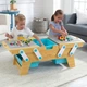 Игровой набор KidKraft стол для сборки и хранения LEGO, KK 17512 - изображение 6