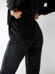 Пижама (свитшот + штаны) женская теплая велюровая BARWA garments 0332/333 M Черная (2113323332012) - изображение 10