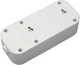 Колодка Quantum QM-КP-00210 2 поста із заземленням 1 шт/уп Біла (0751784843047) - зображення 3
