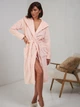 Халат женский теплый BARWA garments 0227/1 2XL Светло-розовый (2110002275288) - изображение 4
