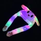 Шапка, що світиться Різнокольорова Pikachu toys soft toys with led з рухомими вушками Райдужна - зображення 11