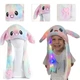 Шапка, що світиться Різнокольорова Pikachu toys soft toys with led з рухомими вушками Райдужна - зображення 12