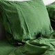Комплект постельного белья LA MODNO STONEWASHED GRASS GREEN (200319) 160x220x2 - изображение 2