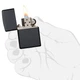 Запальничка Zippo 218 CLASSIC black matte - зображення 4
