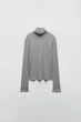 Водолазка тонка Zara 5644/007/802 L Сірий - зображення 5