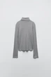 Водолазка тонка Zara 5644/007/802 L Сірий - зображення 6