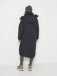 Куртка зимняя длинная женская Jack Wolfskin Karolinger Long Coat W 1207481_6350 XS Темно-серая (4064993900293) - изображение 2