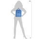 Рюкзак Fjallraven Re-Kanken Mini 7 л блакитний - зображення 4