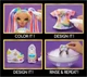 Лялька Рейнбоу Хай Розфарбуй та створи Ляльку сам Зелені очі Rainbow High DIY Color & Create Doll Green Eyes MGA - зображення 3