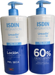 Лосьйон для тіла Isdin Ureadin 10 Intense Hydration Зволожуючий 2x750 мл (8429420136878) - зображення 1