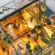 3D Румбокс Ляльковий Будиночок "Winter Garden" Зимовий сад PC2306 із захисним куполом від пилу - зображення 5