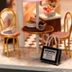 Ляльковий 3D будиночок конструктор Румбокс DIY Cute Room C007 Cocoa's Fantastic Ideas із захисним куполом від пилу - зображення 4