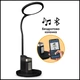 Настольная лампа Bluetooth-колонка светодиодная Mealux DL-420 LED Черная 10W 1300Lx 3000K 5700K - изображение 1