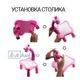 Дитячий набір для малювання - стіл з проектором Drawing Set Projector, 3 слайди (24 картинки), різнокольорові фломастери, для хлопчиків і дівчаток, рожевий (YM-6886) - зображення 5