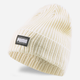 Шапка чоловіча Puma Ribbed Classic Cuff Beanie 2403804 One Size Pristine (4065449742320) - зображення 1