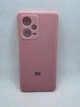 Чехол Silicone Cover Full для Xiaomi Redmi Note 12 Pro 5G Розовый - изображение 1