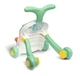 Детские ходунки каталка, игровой развивающий столик 2 в 1 Caretero Spark Green, детские ходунки, каталка для малышей, развивающая игрушка, интерактивные ходунки, столик для игр, музыкальные ходунки, легкие ходунки толкатель - изображение 8