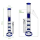 Бонг Высокий С Перколятором “Glass Honeycomb Tower Blue” - изображение 2