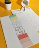 2024 Календар-планер А3 великий ⇢ настінний на 12 місяців, Англіська мова (K06) - зображення 2