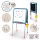 Двусторонний мольберт Smoby Toys Буквы и цифры синий 49х52х105 см (410308) (3032164103089) - изображение 3