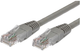 Патч-корд TB мідний Cat 6 RJ45 UTP 1 м 10 шт Grey (5901500506847) - зображення 1