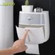 Органайзер (держатель) для туалетной бумаги ECOCO E1804 Бело-серый - изображение 2
