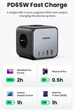Зарядний пристрій для Ugreen CD268 4xUSB 65W DigiNest Cube (2xUSB-C+2xUSB-A) (6957303861132) - зображення 9