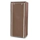 Шкаф тканинний розкладний 75*45*150см Stenson R30899 (brown) - зображення 3
