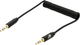 Kabel TB mini-jack 3.5 mm – mini-jack 3.5 mm AUX 1 m Black (5901500509015) - obraz 2